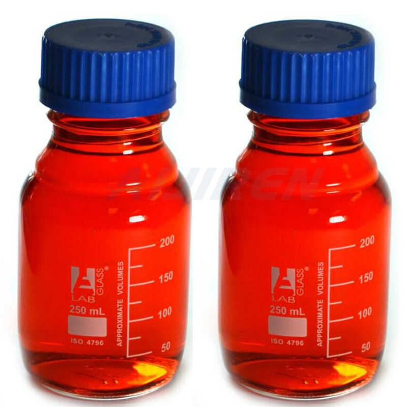 Professional 250ml GL45 bottle Pyrex